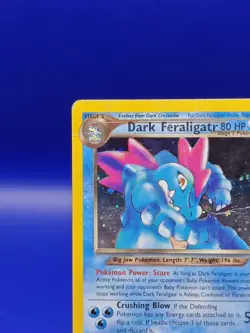Dark Feraligatr 5/105 Neo Destiny Holo Pokemon Card Nintendo TCG WOTC 2000 - Image 4