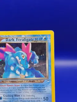 Dark Feraligatr 5/105 Neo Destiny Holo Pokemon Card Nintendo TCG WOTC 2000 - Image 5