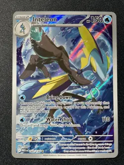 Inteleon 142/132 Illustration Rare Mega Evolutions Near Mint Pokemon 2025 - Image 1