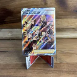 Pokemon TCG Friends in Sinnoh 149/159 Crown Zenith Ultra Rare Full Art Holo - Image 1