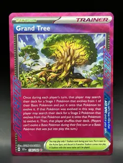 Grand Tree # 136/142 ACE SPEC - Pokemon TCG 2024 Stellar Crown | NM - Image 1