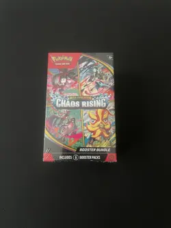 Chaos Rising Booster Bundle - Pokemon TCG - NEW FACTORY SEALED (6 packs inside) - Image 1
