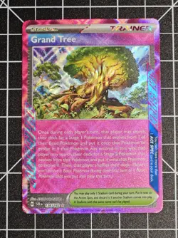 Pokemon TCG - Grand Tree - 136/142 Stellar Crown - ACE SPEC Holo Rare - Image 1