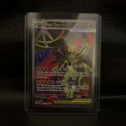 Mega Zygarde EX 104/124 Fates Collide Ultra Rare Full Art Holo Pokemon TCG - Image 1