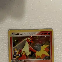 Pokemon TCG Blaziken Holo Rare Card Ruby and Sapphire 2003, 3/109 - HP - Image 2