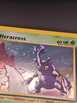 Pokemon Heracross 6/111 Neo Genesis 1st Edition Holo Rare English - Image 2