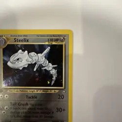 2000 Pokemon Neo Genesis Steelix 15/111 1st Edition Rare Holo Near Mint - Image 4