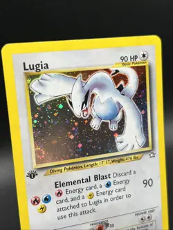 2000 POKEMON NEO GENESIS 1ST EDITION #9 LUGIA-HOLO MP-LP - Image 3
