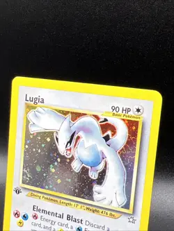2000 POKEMON NEO GENESIS 1ST EDITION #9 LUGIA-HOLO MP-LP - Image 4