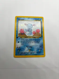 Wooper 71/75 Common Neo Discovery Pokemon 1st Edition NM - Image 2