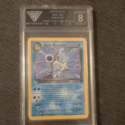 Pokemon Card - PSA 8 Dark Blastoise 4/110 Legendary Collection Non Holo NM-MT - Image 1