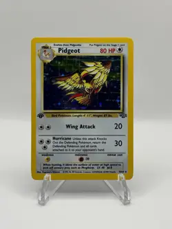1999 Pokemon Jungle 1st Edition Pidgeot Holo Rare 8/64 - NM/LP - Image 1