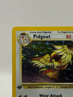 1999 Pokemon Jungle 1st Edition Pidgeot Holo Rare 8/64 - NM/LP - Image 3