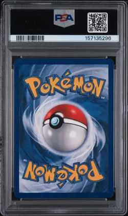 2000 Pokemon Black Star #18 Team Rocket's MEOWTH Promo Pokemon League PSA 10 - Image 2
