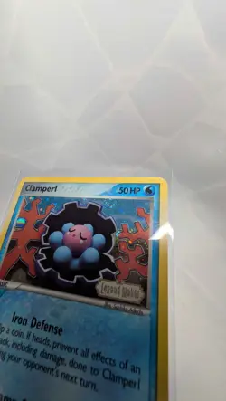 🌟Clamperl 51/92 Stamped Reverse Holo EX Legend Maker 2006 Pokemon Card NM+🌟 - Image 2