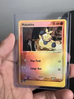 RARE REVERSE HOLO LOT Pokemon TCG EX Ruby & Sapphire Makuhita/Camerupt/Carvanha - Image 2