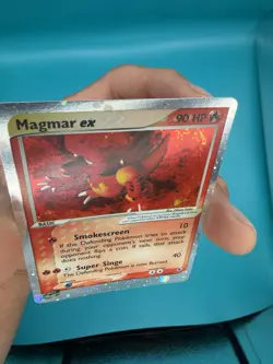 Magmar ex 100/109 Holo EX Ruby & Sapphire Pokemon Card NM - Image 4
