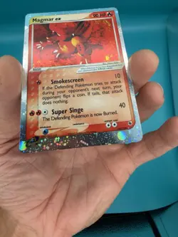 Magmar ex 100/109 Holo EX Ruby & Sapphire Pokemon Card NM - Image 5