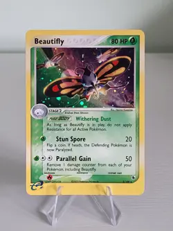 Pokemon TCG, Beautifly Holo, EX Ruby And Sapphire, 2/109 - Image 1