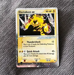 Pokemon TCG Electabuzz ex 97/109 EX Ruby & Sapphire Holo Rare 2003 English - Image 1