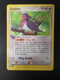 Swellow 46/109 Non Holo EX Ruby & Sapphire Pokemon Card 2003 Vlp - Image 1