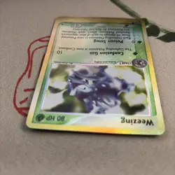 Pokemon EX Ruby and Sapphire Weezing 24/109 Reverse Holo HP/DMG - Image 3
