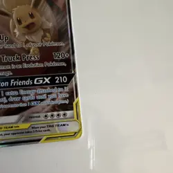 Pokemon TCG Eevee & Snorlax GX | SM - Team Up | 120/181 TAG TEAM Ultra Rare Holo - Image 5