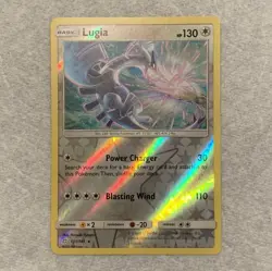 Pokemon TCG Lugia 131/181 SM Team Up Reverse Holo Holo Rare English 2019 HP130 - Image 1