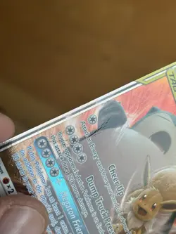 Pokemon TCG: Eevee & Snorlax GX 120/181 Team Up Holo GX Rare Ultra HP 2019 - Image 4