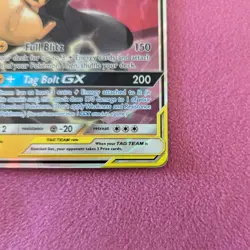 Pikachu & Zekrom GX 33/181 SM-Team Up Ultra Rare Holo Pokemon Card - NM - Image 5