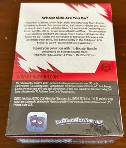 Pokemon TCG Destined Rivals Booster Bundle Sealed Box New - Image 2