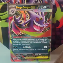 Mega Gengar ex MEP 073 Black Star Promo Mega Evolution Pokemon Card NM Holo - Image 1