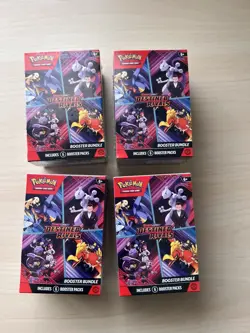 Pokemon TCG Destined Rivals Booster Bundle (LOT OF 4) Brand New/Factory Sealed - Image 1