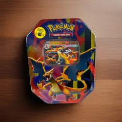 Pokemon TCG Mega Charizard ex Y Tin Brand New & Sealed - Image 1