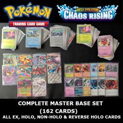 Pokemon TCG Chaos Rising- Master Base Set 100% Complete inc EX and Reverse - Image 1