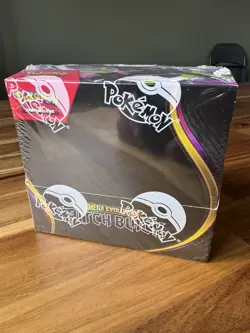 Pokemon TCG: Mega Evolution-Pitch Black Booster Display Box (36 Packs) Sealed - Image 4