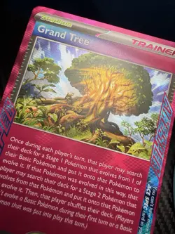 Grand Tree ACE SPEC Rare SV07 Stellar Crown 136/142 NM Pokemon TCG - Image 3