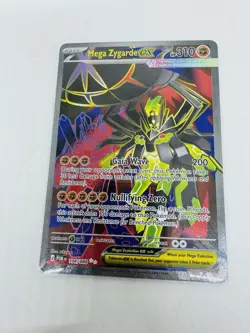 Mega Zygarde ex 104/088 Secret Rare Full Art - NM Perfect Order Pokemon Card TCG - Image 1