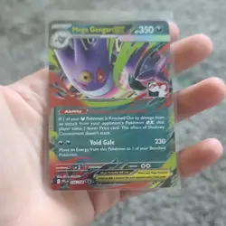 Pokemon TCG Mega Gengar EX 056/094 ME02 Phantasmal Flames Holo 350 HP - Image 3