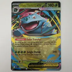 Mega Venusaur EX 003/132 Ultra Rare Holo - Mega Evolution - Pokemon TCG - Image 1