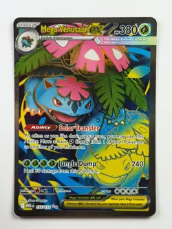 Mega Venusaur ex Holo Ultra Rare ME01: Mega Evolution 155/132 NM - Image 1