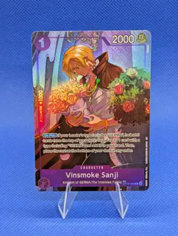 Vinsmoke Sanji (TR) OP10-063 Legacy of the Master Foil Treasure Rare Near Mint - Image 1