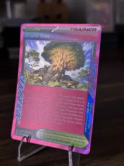 Grand Tree 136/142 Sv07: Stellar Crown Holo Ace Spec Trainer Pokemon Tcg - Image 2