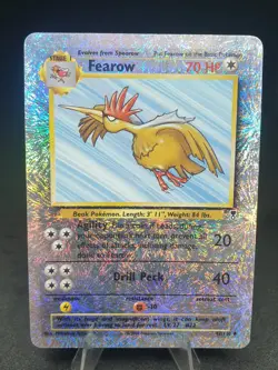 Fearow 42/110 Legendary Collection Reverse Holo Foil Pokemon 2002 WoTC Vtg LP-MP - Image 1