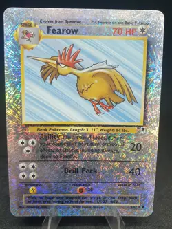 Fearow 42/110 Legendary Collection Reverse Holo Foil Pokemon 2002 WoTC Vtg LP-MP - Image 2