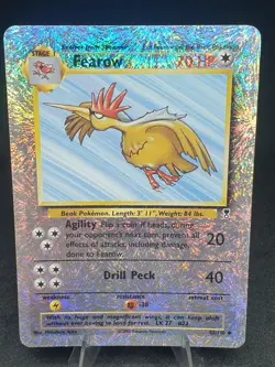 Fearow 42/110 Legendary Collection Reverse Holo Foil Pokemon 2002 WoTC Vtg LP-MP - Image 3