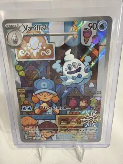 Pokemon TCG 2025 Advent Calendar Promo #190/182 Vanillish NM - Image 1