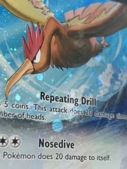 SWIRL Fearow - XY: Black Star Promos XY57 Pokemon 2015 (MP) - Image 4