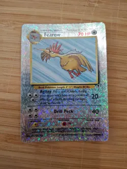 Pokemon Fearow 42/110 Legendary Collection Reverse Holo Card 2002 * Foil Curve - Image 1
