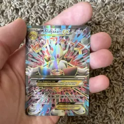 The Pokemon Company M Alakazam EX 118/124 Fates Collide Full Art Holo UR ENG - Image 3